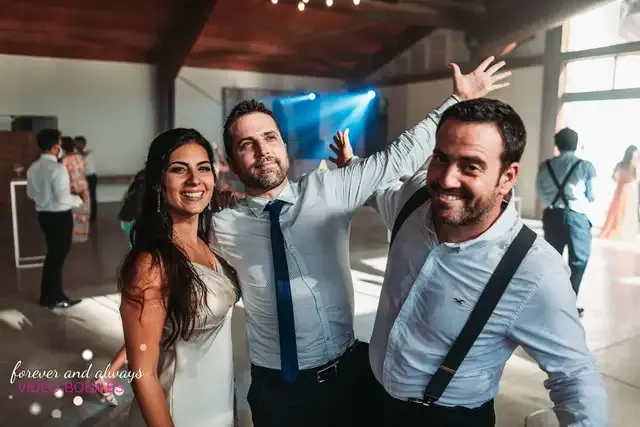 boda masia del carmen Laura Julian fiesta photocall