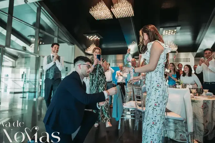 boda hotel las arena angela sergio banquete emotivas