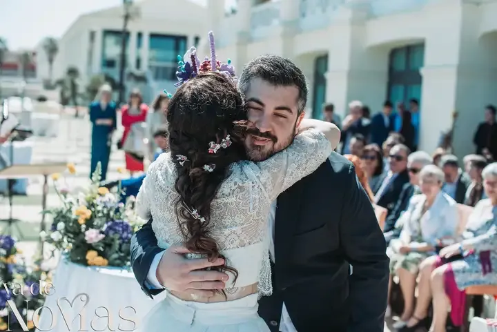 boda hotel las arena angela sergio ceremonia