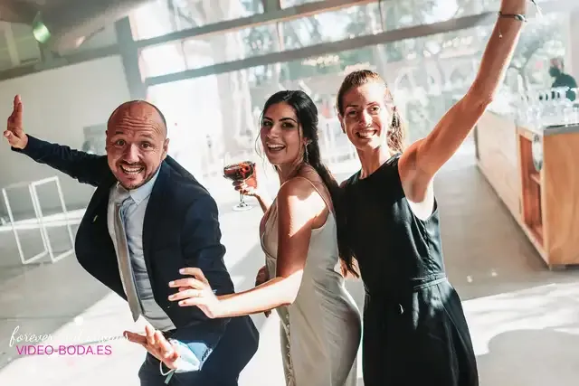 boda masia del carmen Laura Julian fiesta photocall