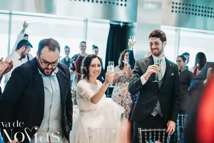 boda hotel las arena angela sergio banquete emotivas