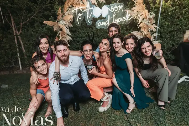 boda el Teular barbara Quino photocall