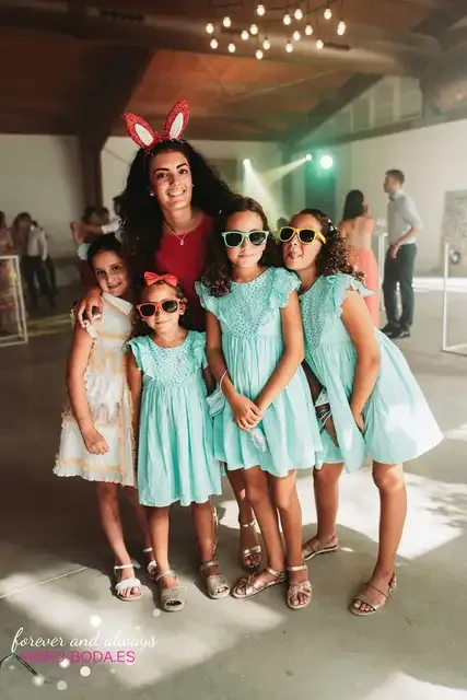 boda masia del carmen Laura Julian fiesta photocall